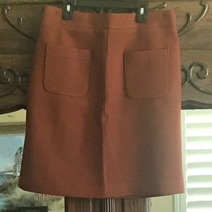 LOFT Mini Skirt w Pockets Sz 8